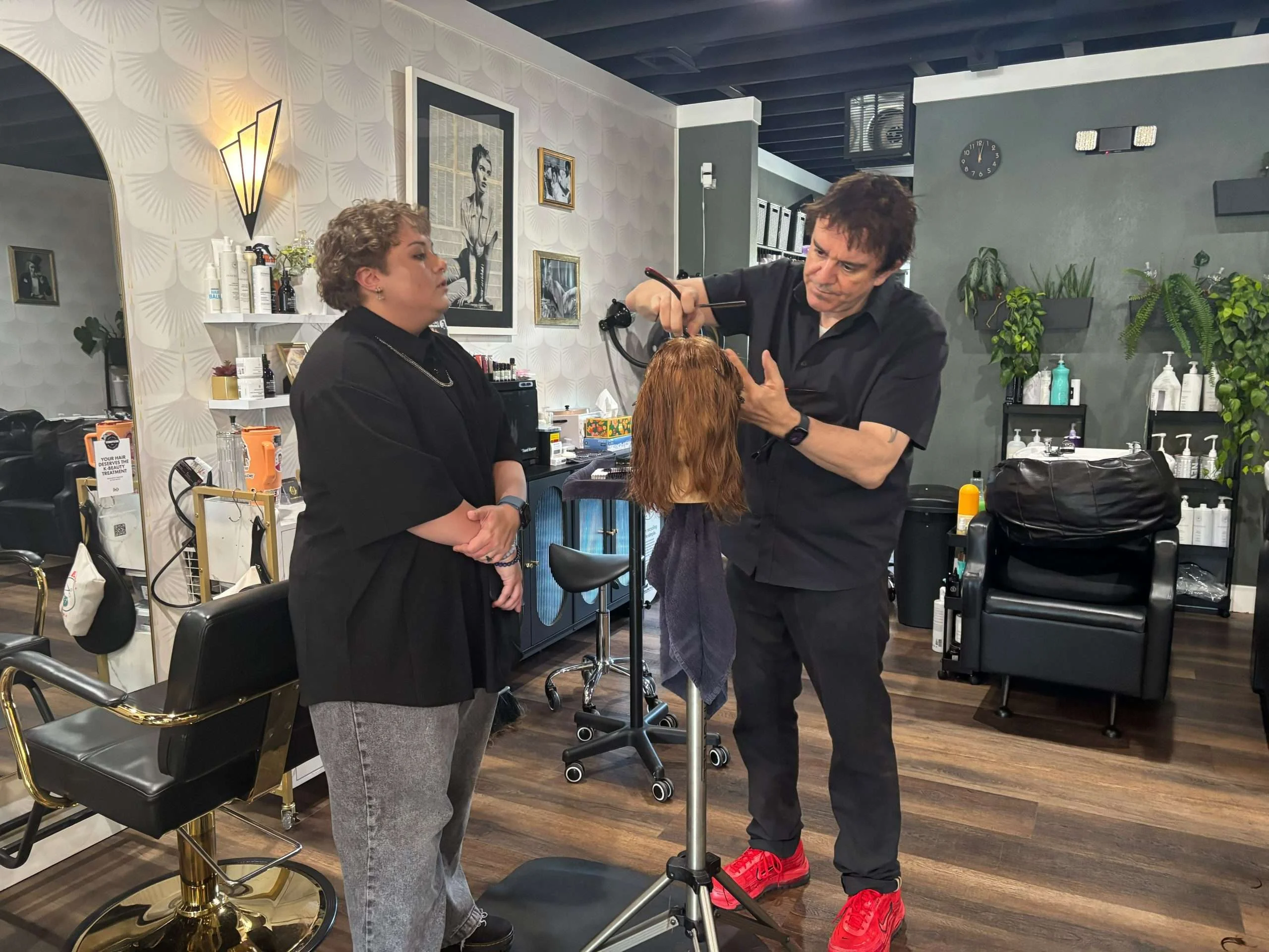 A Day of Razor Cutting with Nick Arrojo at The Cutting Room